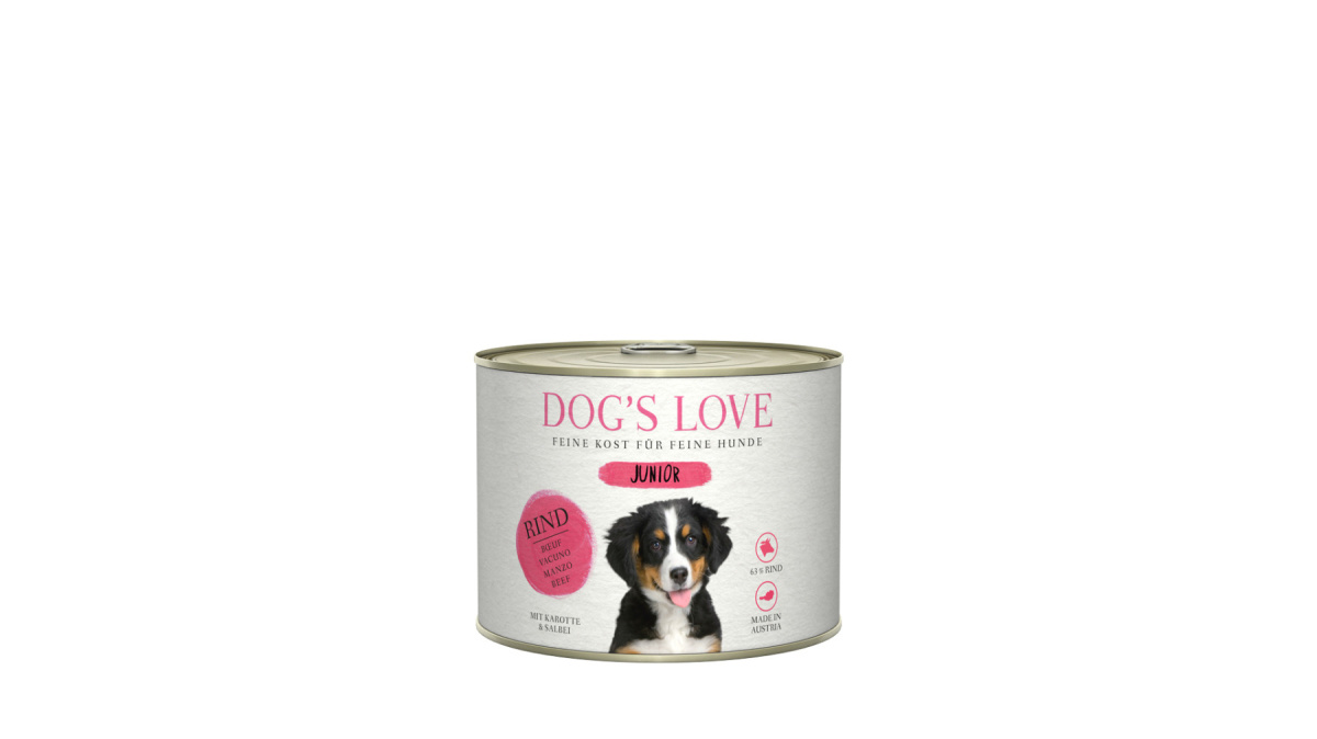 Dog's Love wołowina junior 200 g