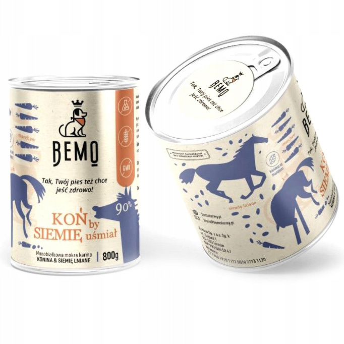 Bemo Koń by Siemię Uśmiał konina 800 g