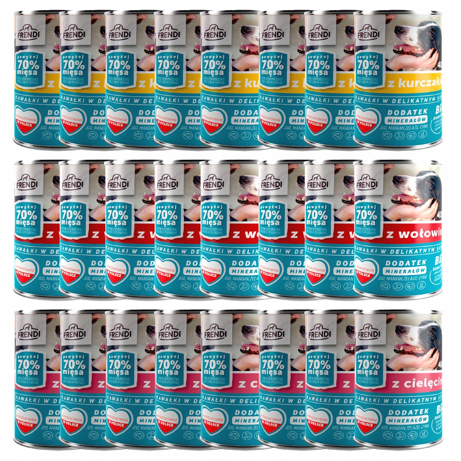 Pet Republic mix smaków 400 g × 24