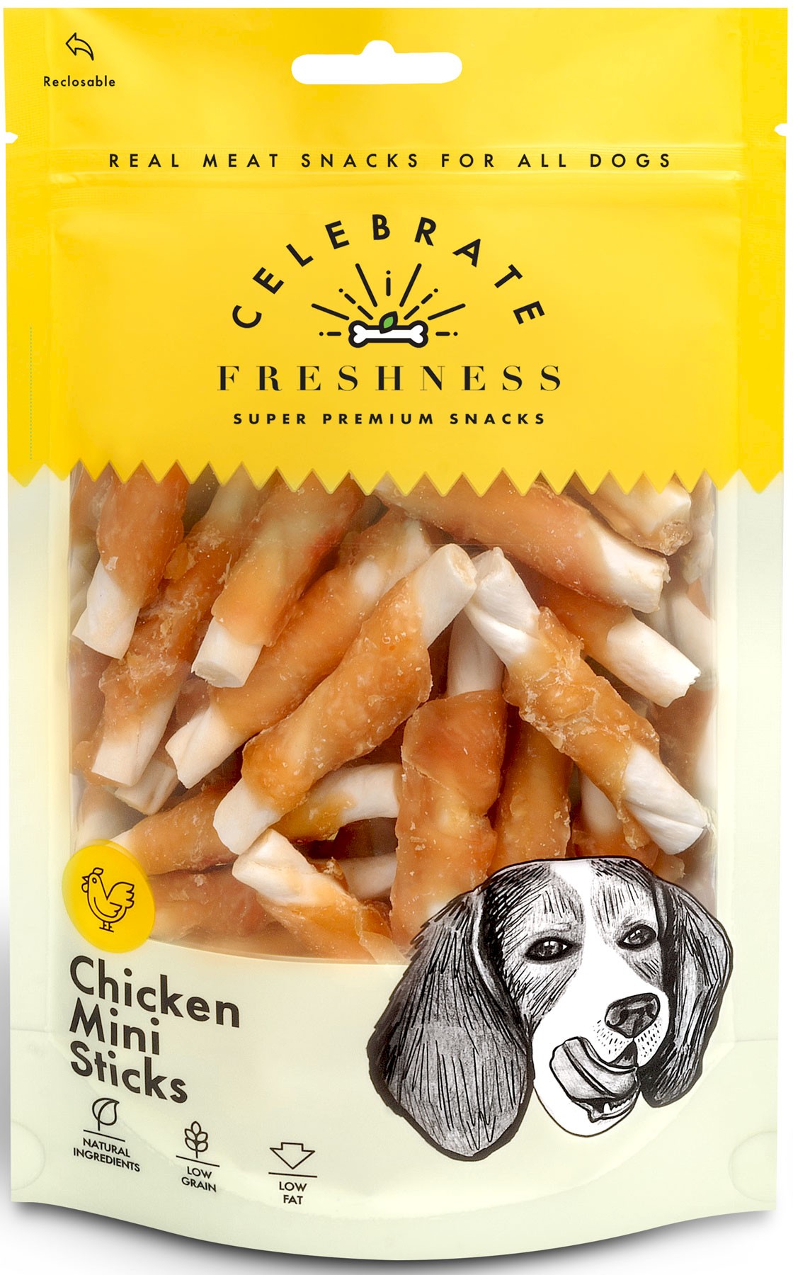 Perfect Pet Celebrate Freshness mini paluszki kurczak 100 g