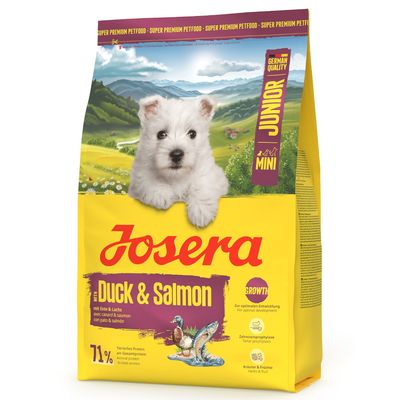 Josera Mini kaczka, łosoś junior małe rasy 3 kg