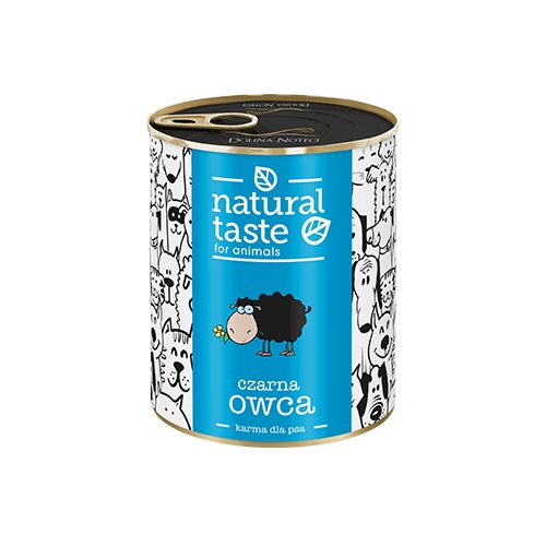 Dolina Noteci Natural Taste Czarna Owca jagnięcina, wieprzowina, wołowina adult 800 g