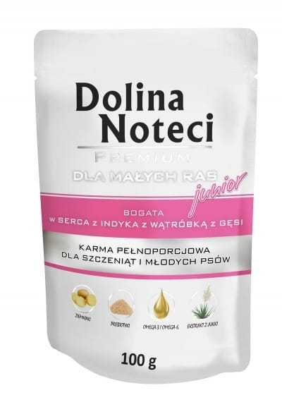 Dolina Noteci Junior indyk junior małe rasy 100 g × 10