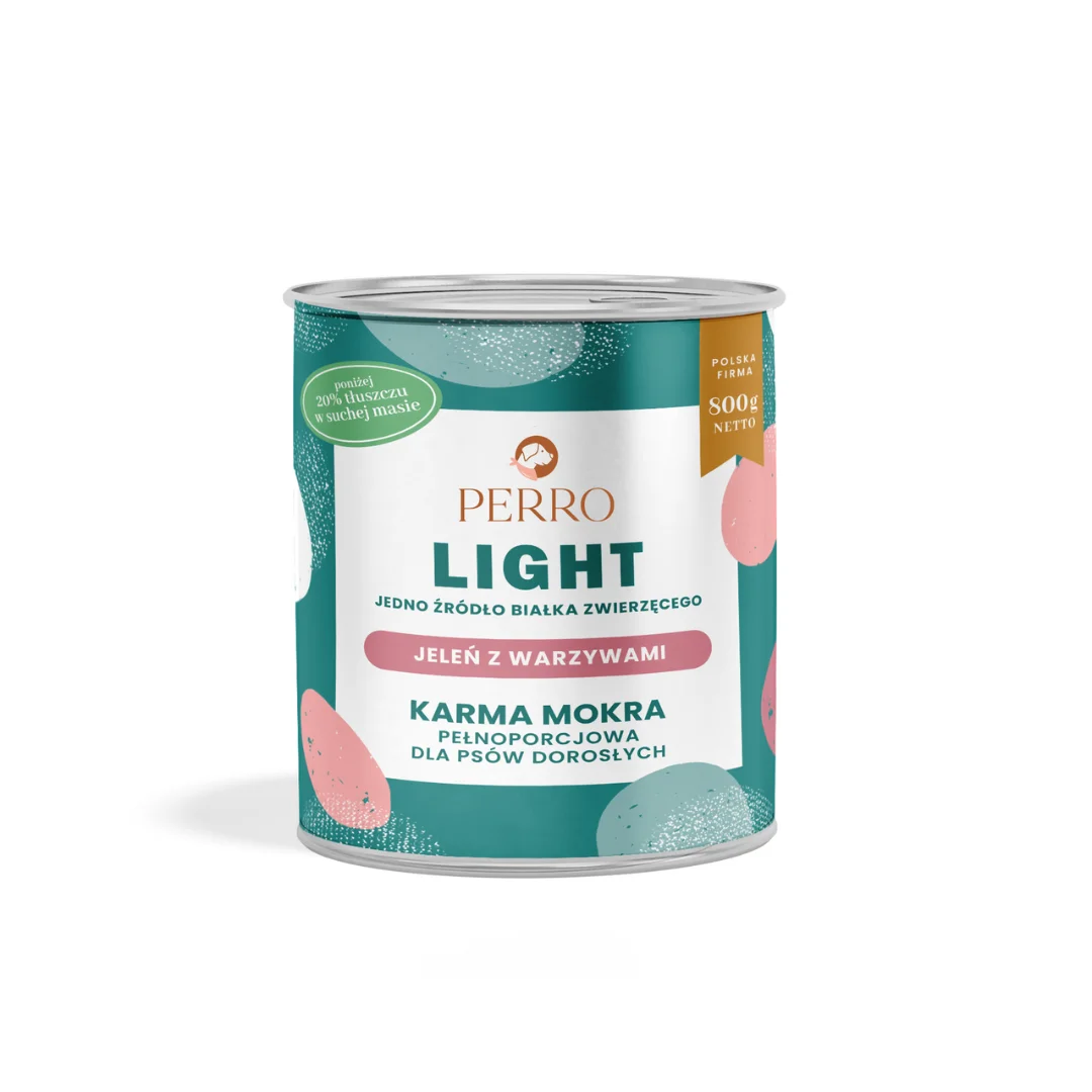 Perro Light jeleń adult 800 g