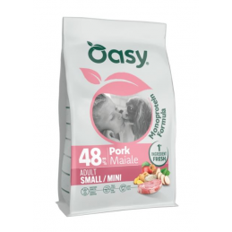 Oasy Monoprotein wieprzowina adult małe rasy 2 kg