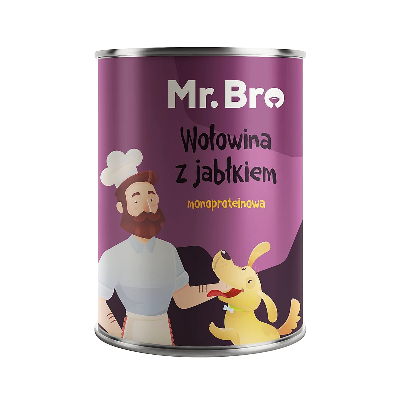 Mr. Bro wołowina z jabłkiem 400 g