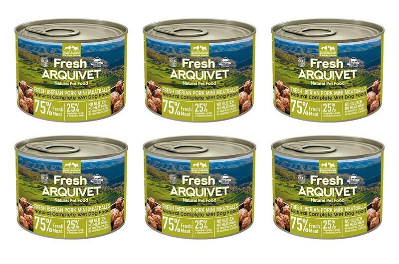 Arquivet Fresh wieprzowina adult małe rasy 200 g × 6