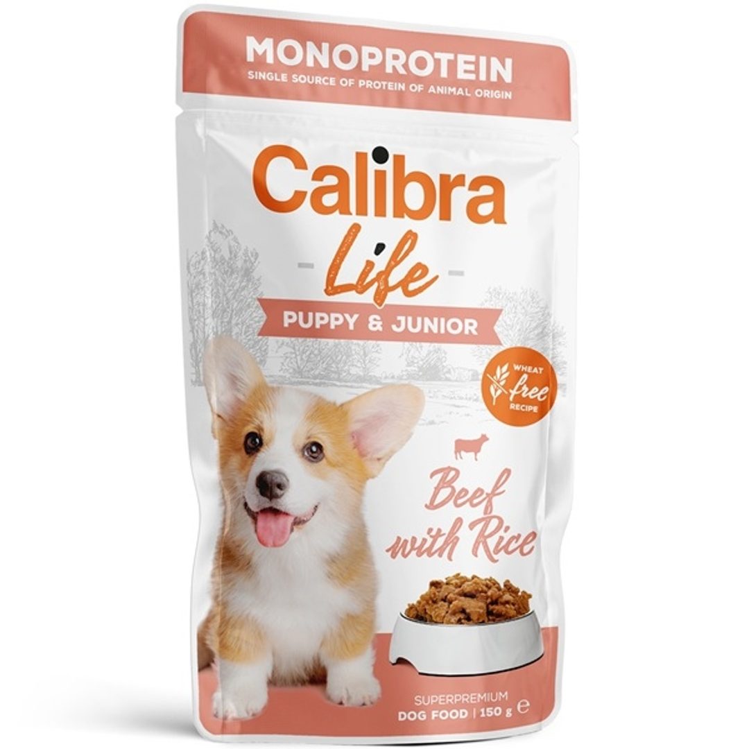 Calibra Dog Life wołowina puppy 150 g
