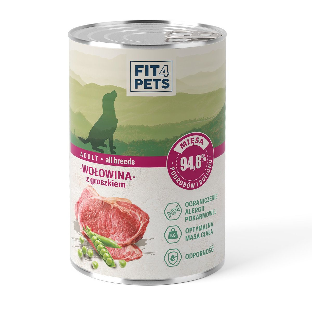 Fit4Pets wołowina 400 g