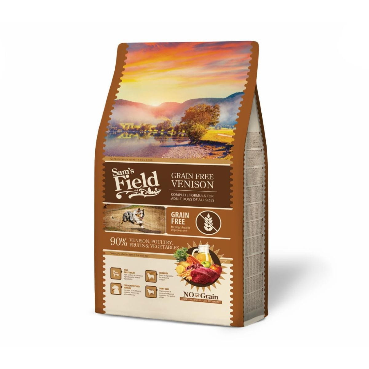 Sam's Field dziczyzna adult 2,5 kg