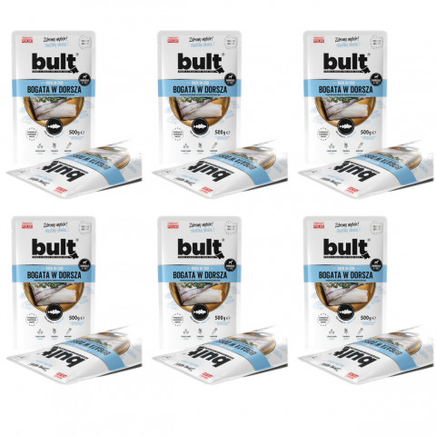 Bult dorsz adult 500 g × 6