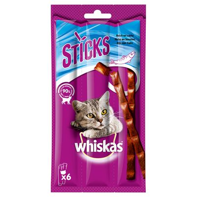 Whiskas Sticks łosoś adult 36 g × 14