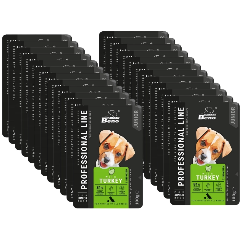 Super Beno indyk junior 100 g × 24
