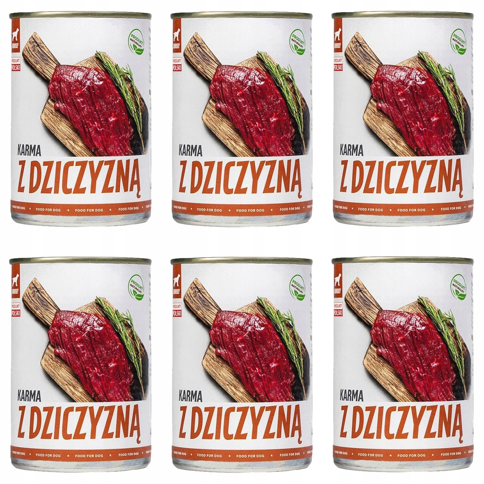 Tuf Tuf dziczyzna 800 g × 6