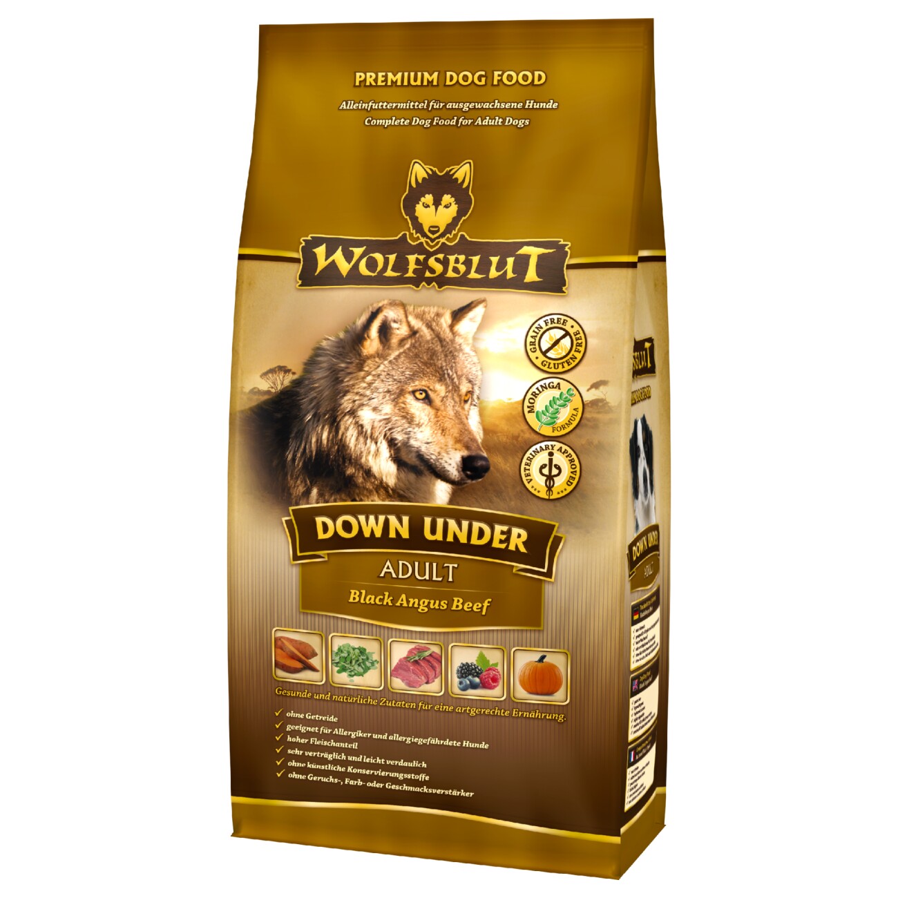Wolfsblut Down Under wołowina adult 2 kg
