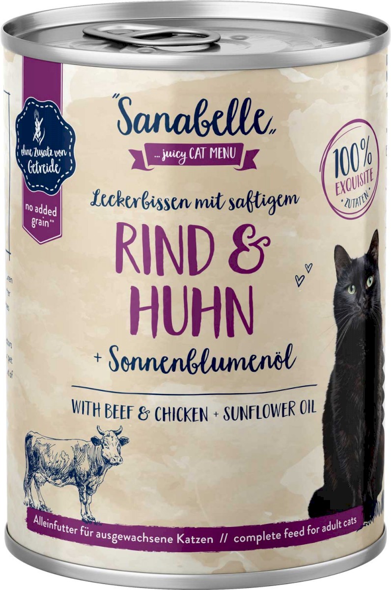 Bosch Sanabelle kurczak, wołowina adult 400 g