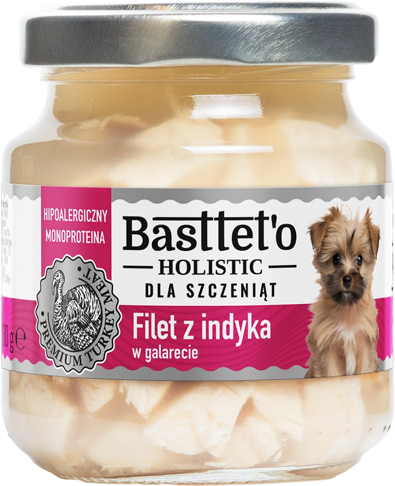 Basttet'o Holistic indyk junior 130 g