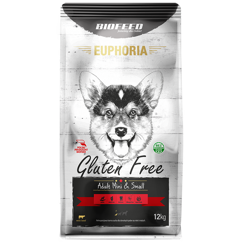 BioFeed Euphoria wołowina adult małe rasy 12 kg