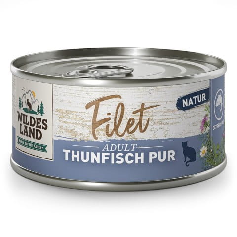 Wildes Land Filet tuńczyk w sosie adult 80 g