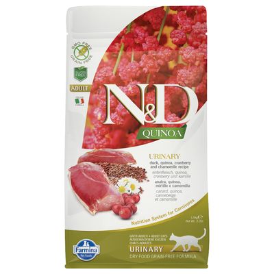 Farmina N&D Quinoa Urinary kaczka z komosą ryżową adult 1,5 kg × 3