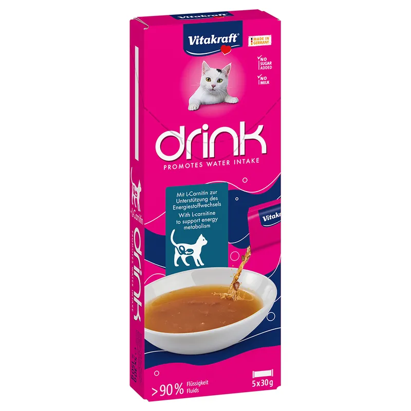 Vitakraft Drink łosoś w bulionie 30 g × 5