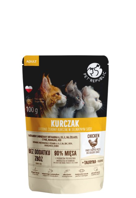 PetRepublic kurczak w sosie 100 g