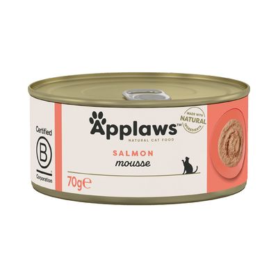 Applaws Mousse łosoś pasztet adult 70 g × 6