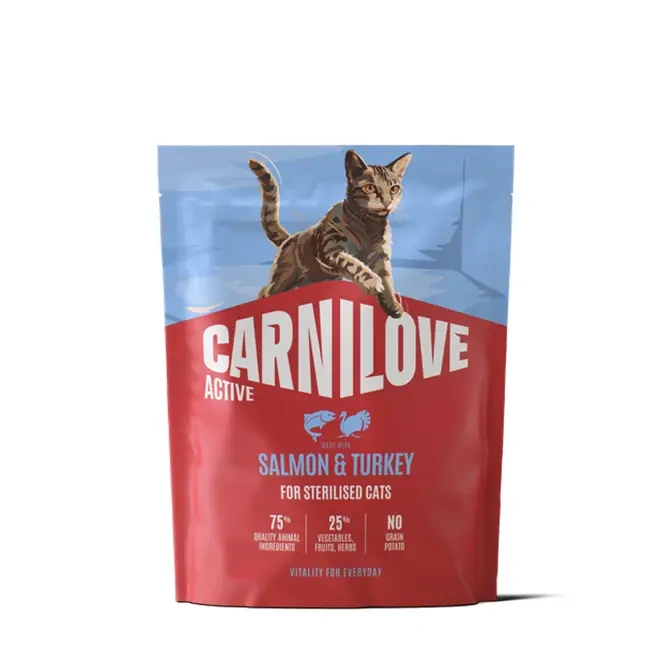 Carnilove Active Sterilised indyk, łosoś adult 400 g