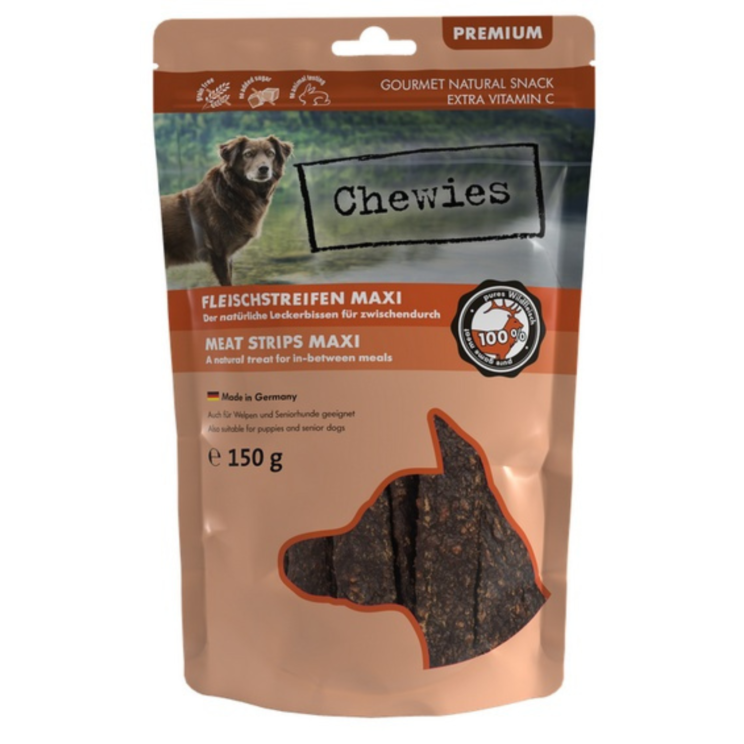 Chewies Meat Strips dziczyzna 150 g