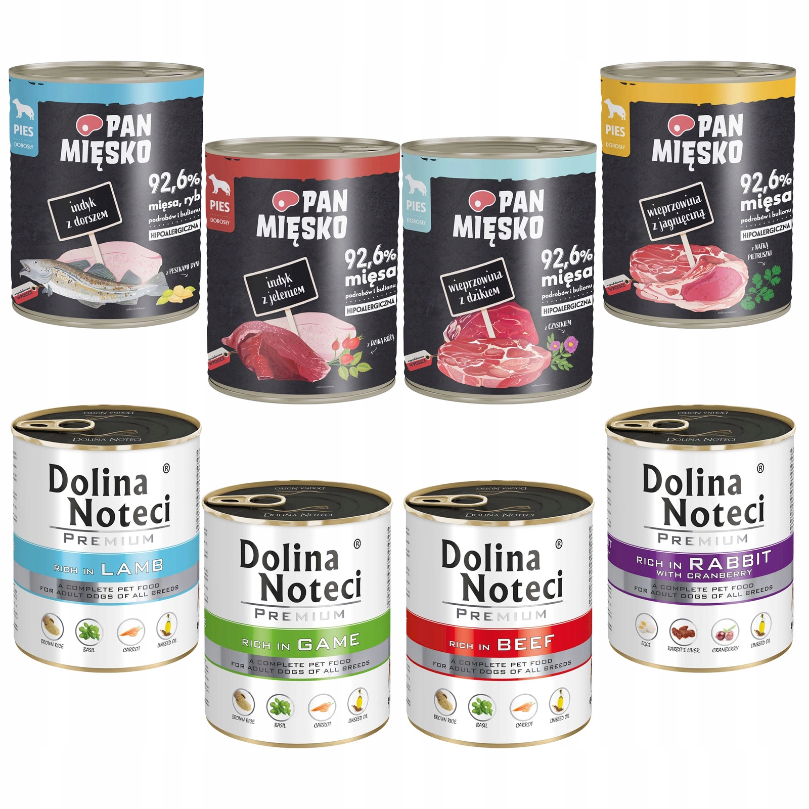 Dolina Noteci Pan Mięsko 800 g × 8