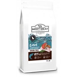 Meet Meat Grain Free biała ryba, plamiak, łosoś puppy 2 kg