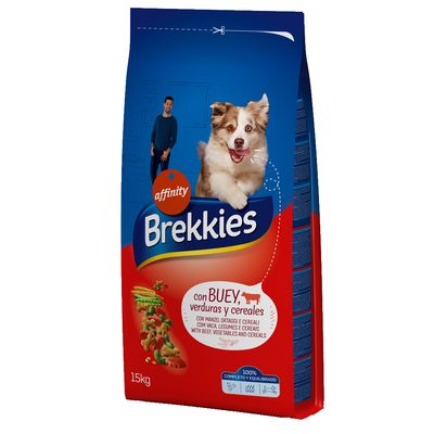 Brekkies Mix wołowina adult 15 kg