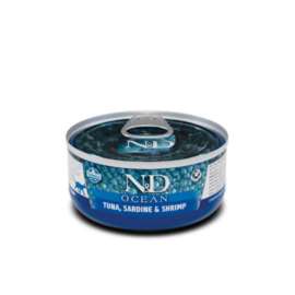 Farmina N&D Ocean krewetki, sardynka, tuńczyk adult 70 g