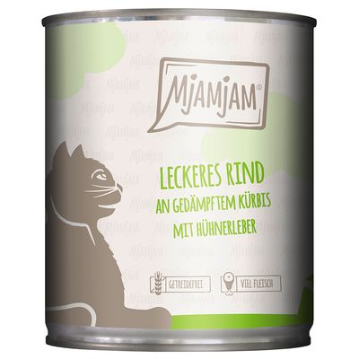 MjAMjAM wołowina z dynią adult 800 g × 6