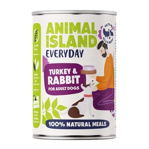 Animal Island Everyday indyk, królik 400 g
