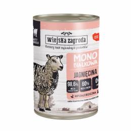 Wiejska Zagroda Mono Digestive Sensitive jagnięcina pasztet adult 400 g