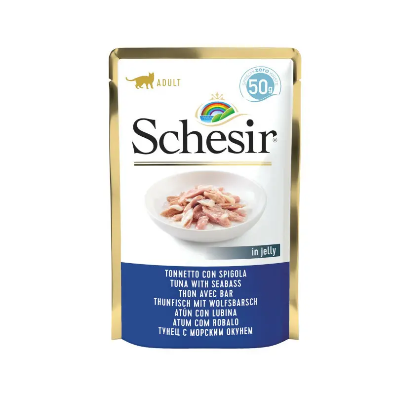 Schesir tuńczyk, okoń morski w galaretce adult 50 g