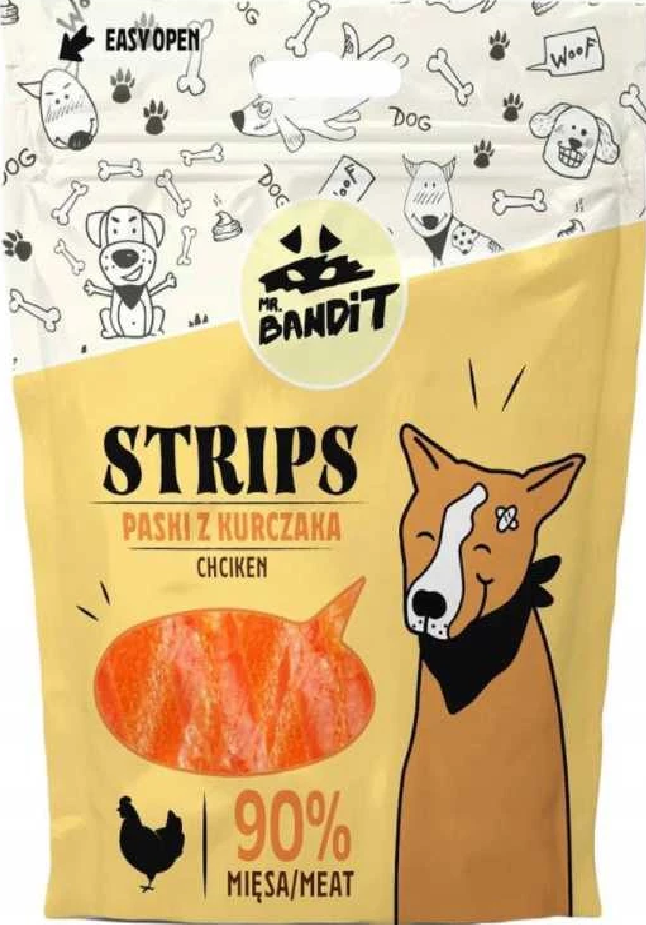 Mr. Bandit Strips kurczak 80 g