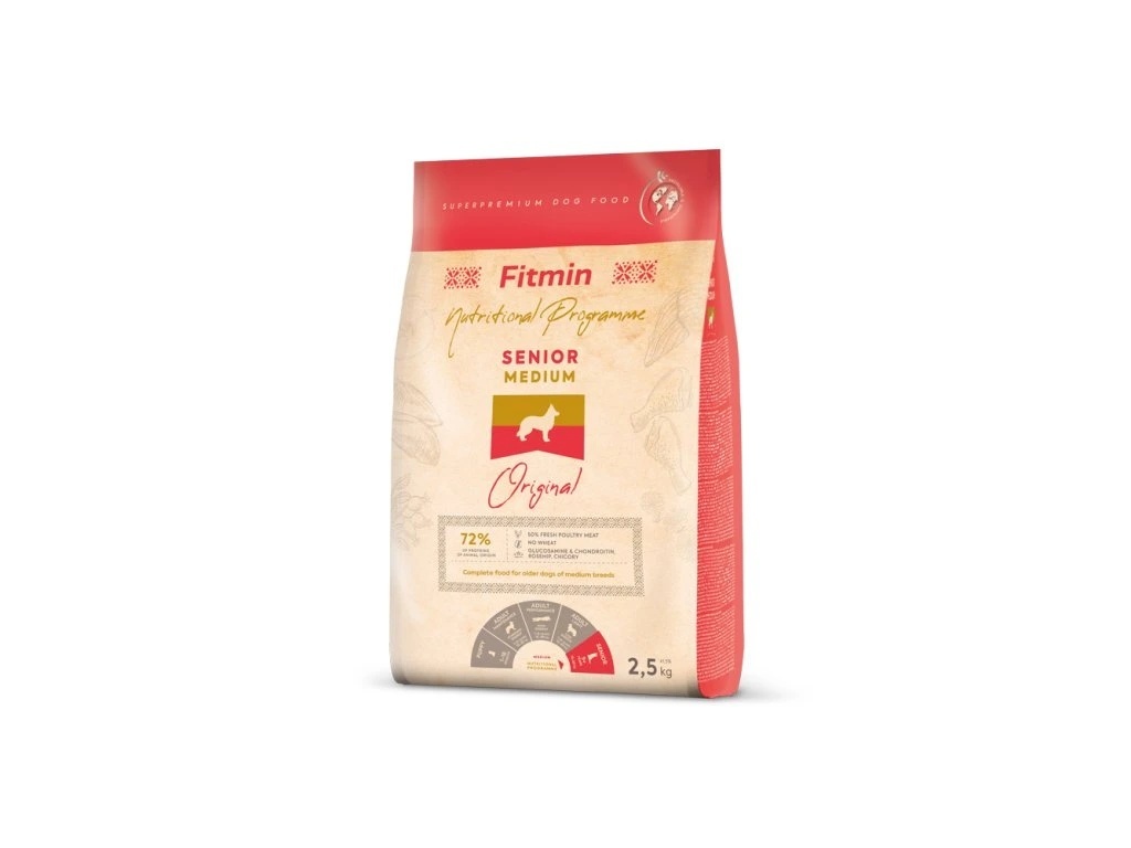 Fitmin medium senior średnie rasy 2,5 kg