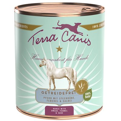 Terra Canis konina z brukwią, dynią, ziemniakiem adult 800 g × 6