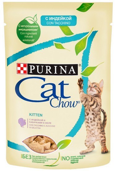 Cat Chow indyk junior 85 g
