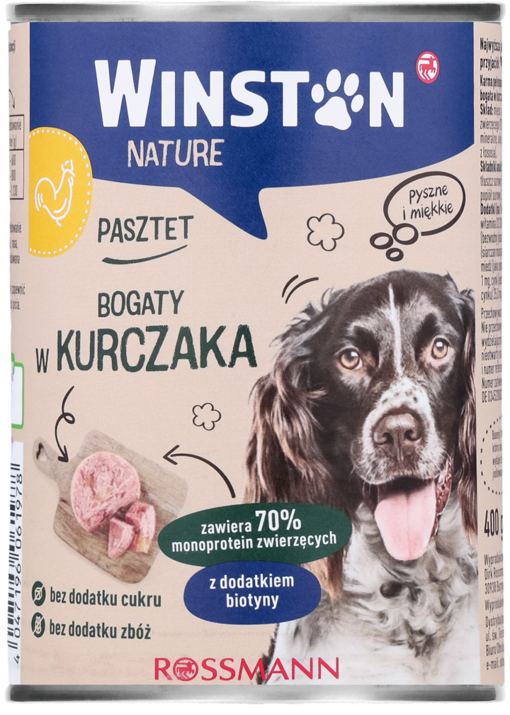 Winston Nature kurczak adult 400 g