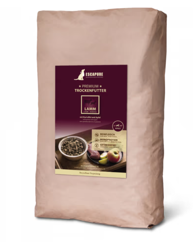 Escapure Premium jagnięcina adult 12 kg
