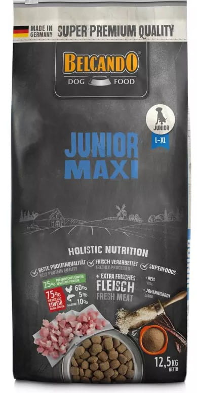 Belcando Junior Maxi kurczak junior duże rasy 12,5 kg