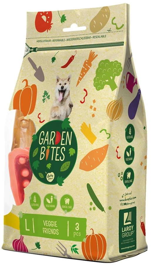 Garden Bites Veggie Friends batat, papryka duże rasy 45 g × 6