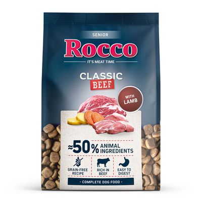 Rocco Classic wołowina, jagnięcina senior 1 kg