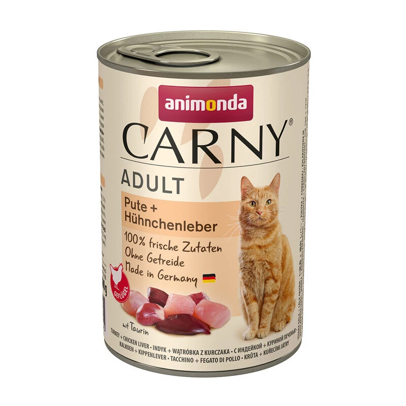 Animonda Carny indyk, kurczak w sosie adult 400 g