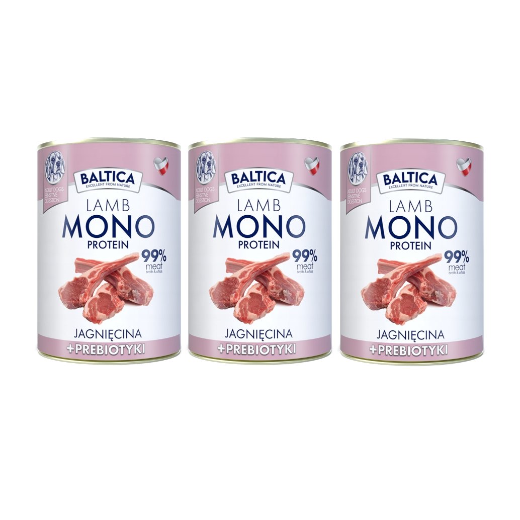 Baltica jagnięcina 400 g × 3