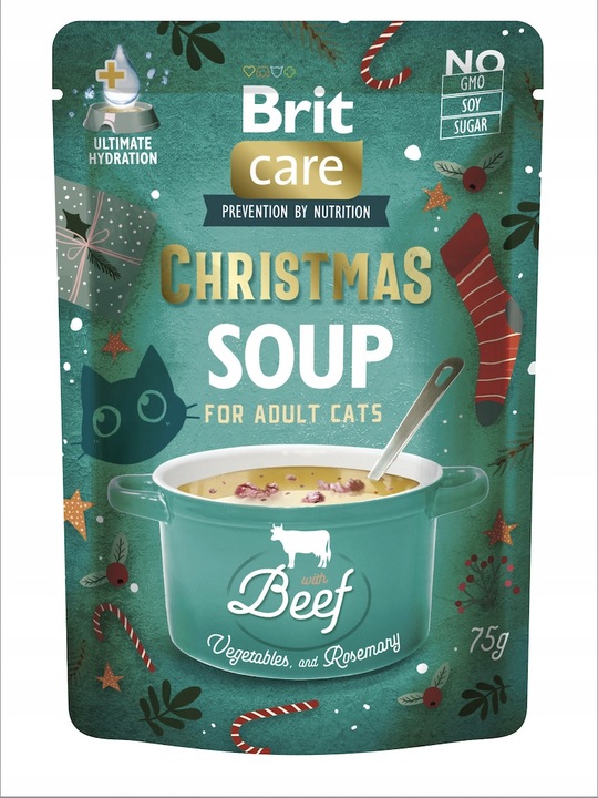 Brit Care Sterilised wołowina w bulionie adult 75 g