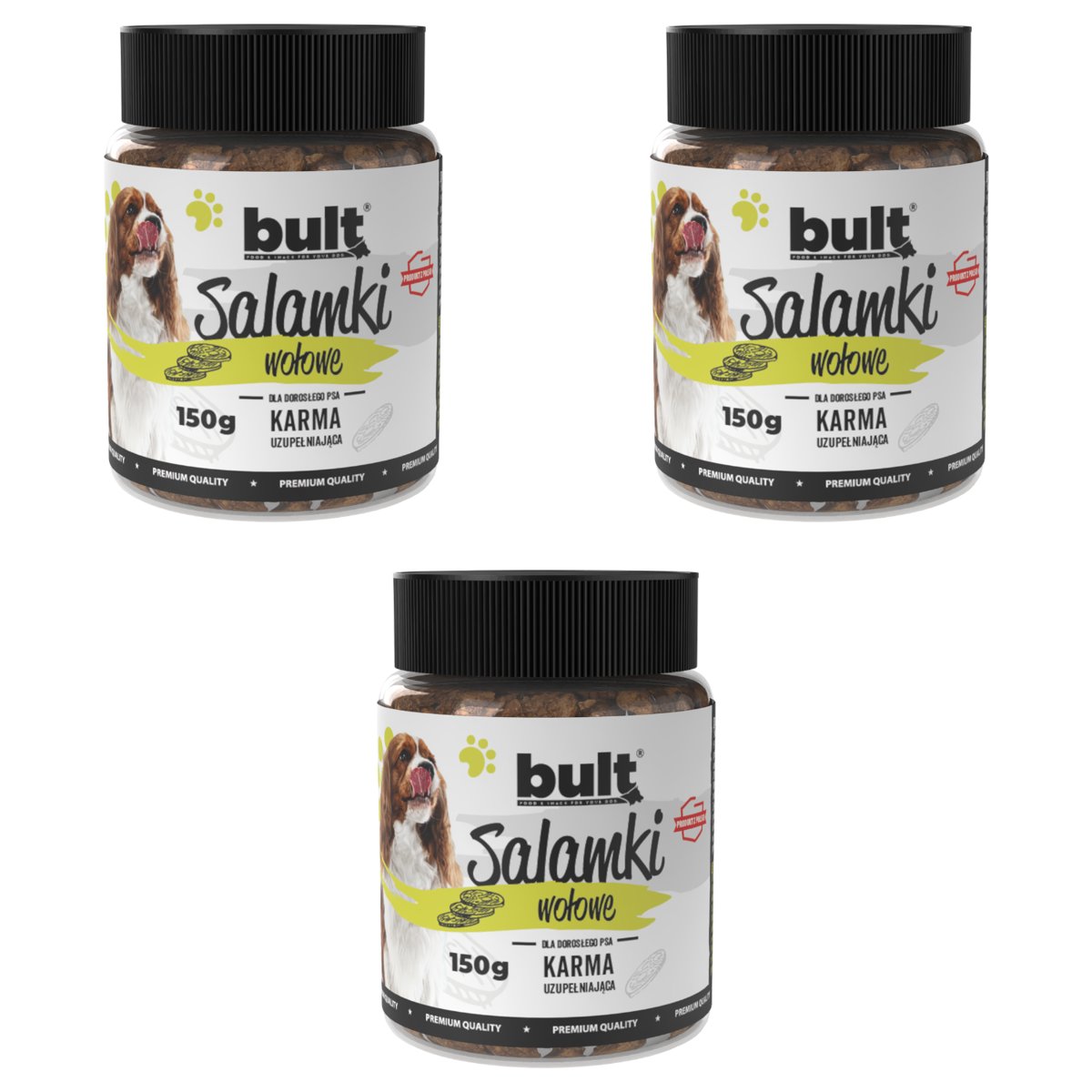 Bult Salamki wołowina 150 g × 3